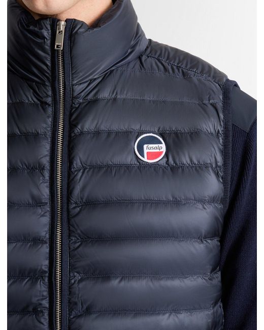 Fusalp Blue Skaran Sleeveless Jacket for men
