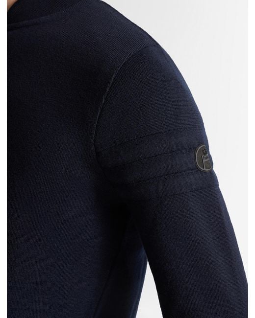 Fusalp Blue Bastien Cardigan for men