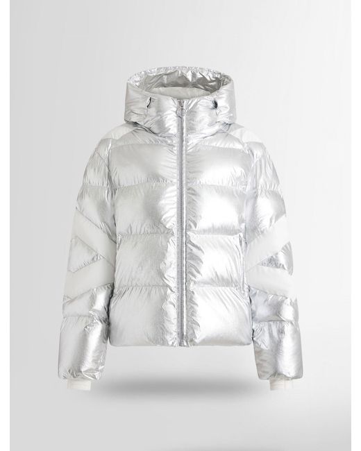 Fusalp White Charloy Metal Down Jacket