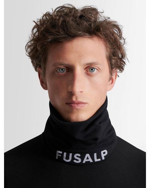 Fusalp Black Ruan Neck Warmer