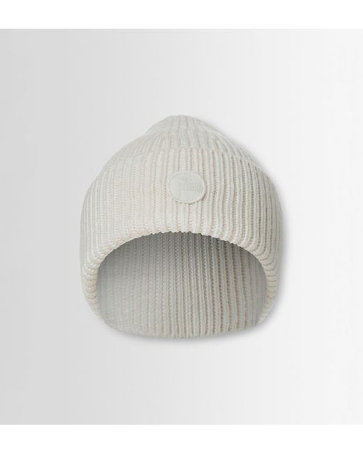 Fusalp White Knit Beanie