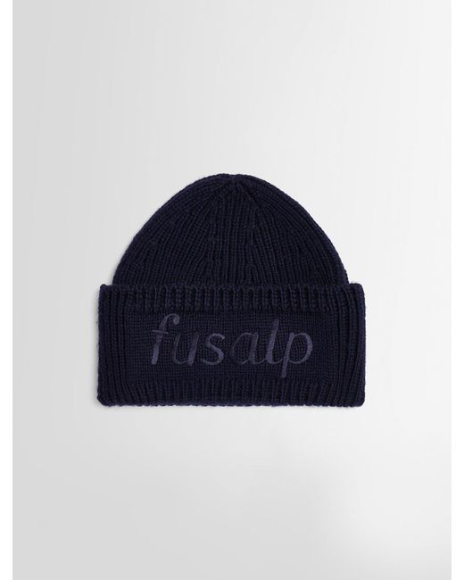 Fusalp Blue Knit Beanie