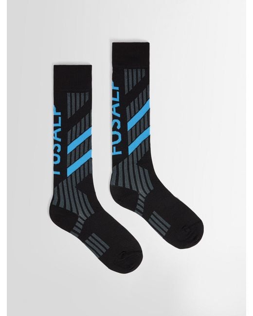 Fusalp Black Sock Tech Ski Socks