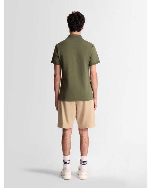 Fusalp Green Elbin Short-Sleeve Polo Shirt for men