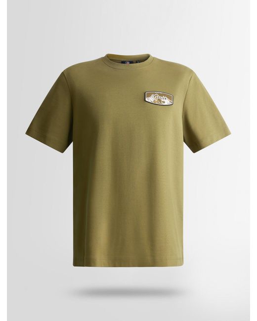 Fusalp Green Tylo Anim Tee Shirt for men