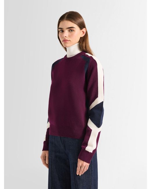 Fusalp Purple Rivena Sweater