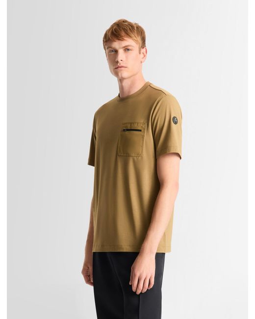 Fusalp Yellow Rivio Tee Shirt for men