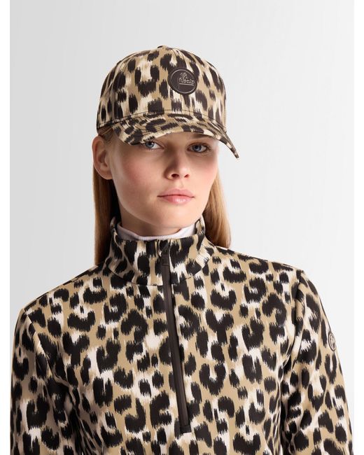 Fusalp Black Leopard Cap