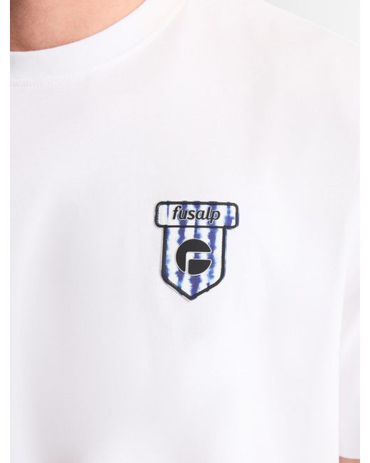 Fusalp White Tylo Anim Tee Shirt for men