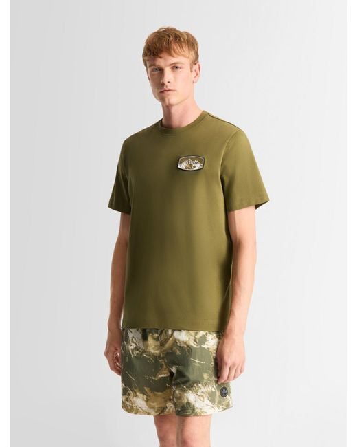 Fusalp Green Tylo Anim Tee Shirt for men