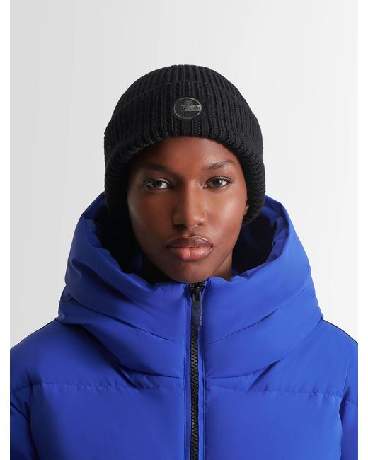 Fusalp Black Knit Beanie