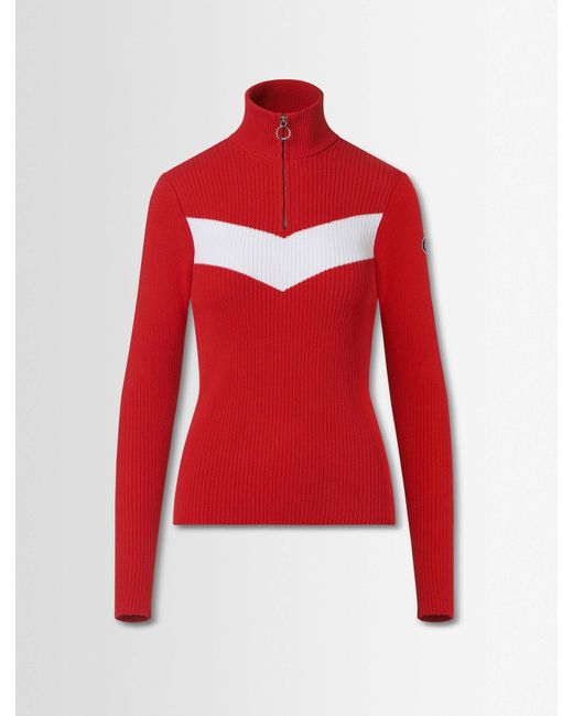 Fusalp Red Andromede Sweater