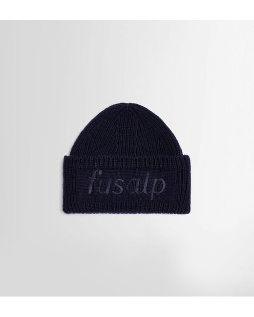 Fusalp Blue Knit Beanie