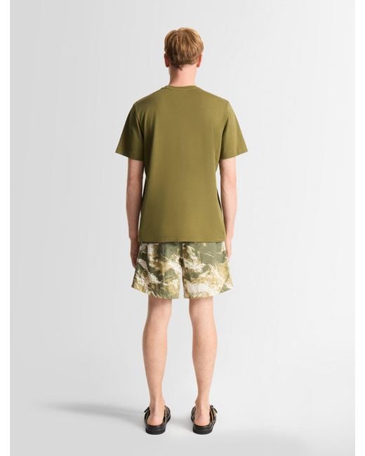 Fusalp Green Tylo Anim Tee Shirt for men