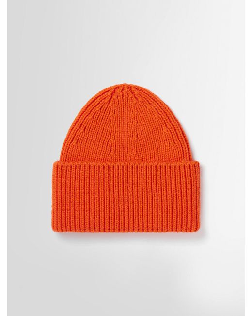 Fusalp Orange Knit Beanie