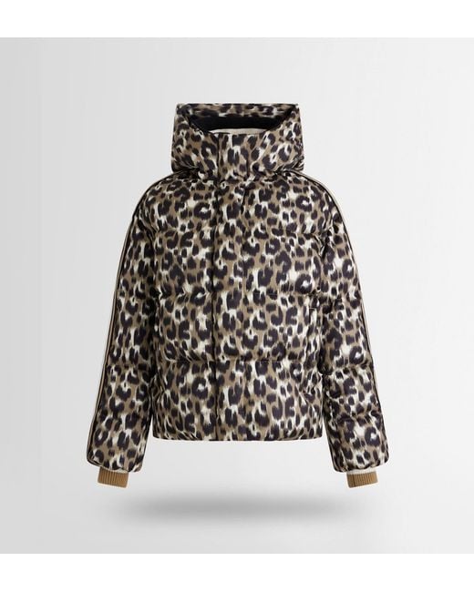 Fusalp Black Ada Leopard Down Jacket