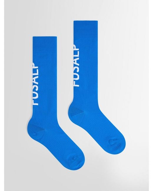 Fusalp Blue Sock Pop Ski Socks