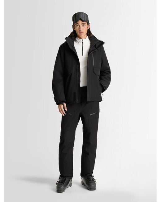 Fusalp Black John Ski Jacket for men