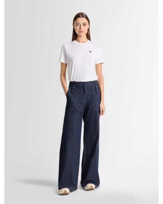 Fusalp Blue Noela Denim Pants