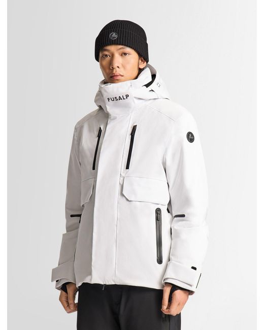 Fusalp White John Jacket for men
