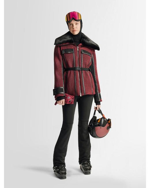 Fusalp Red Alixa Ski Jacket
