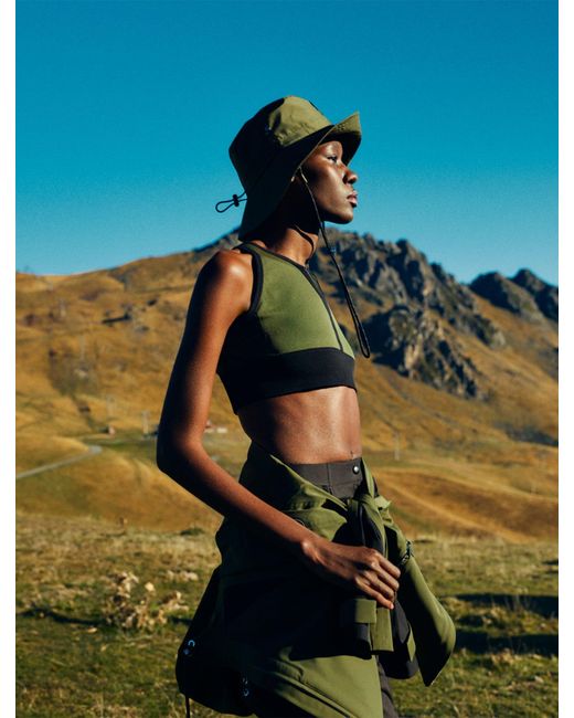 Fusalp Green Nirae Bra