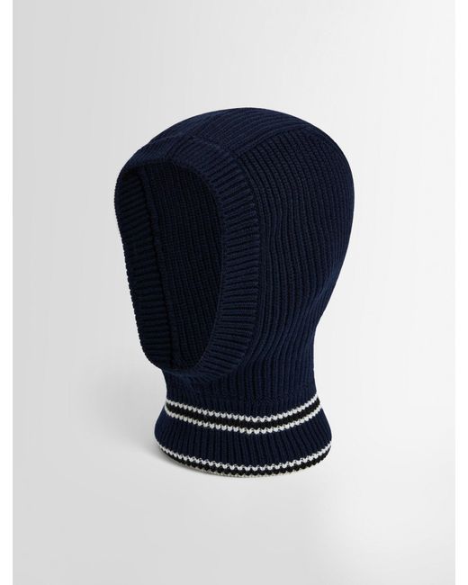 Fusalp Blue Wool Cowl
