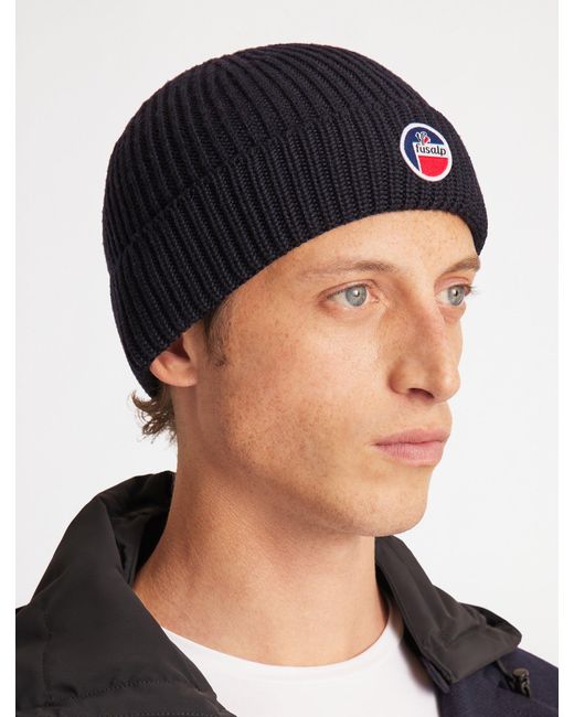 Fusalp Blue Cosmic Beanie