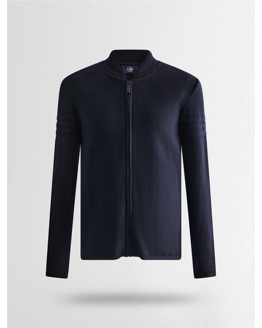 Fusalp Blue Bastien Cardigan for men