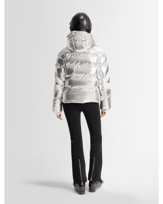 Fusalp White Charloy Metal Down Jacket