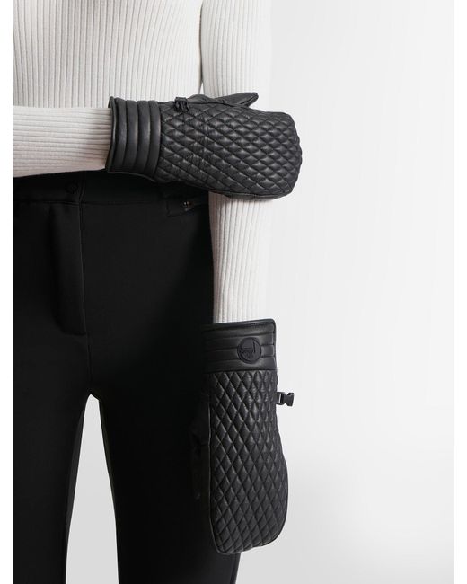 Fusalp Black Athena Ski Mittens