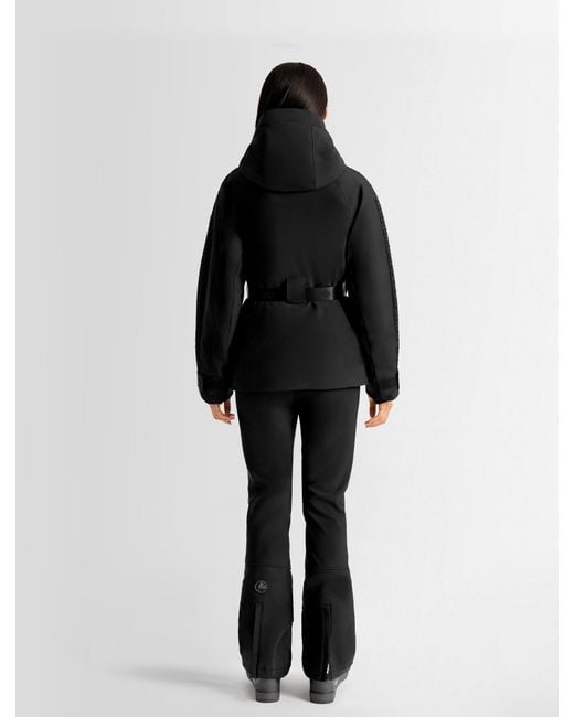 Fusalp Black Juno Ski Jacket