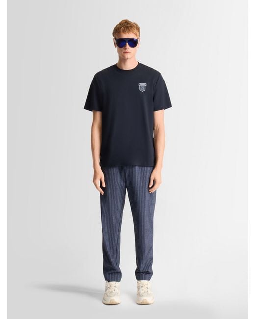 Fusalp Blue Tylo Anim Tee Shirt for men