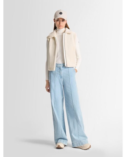 Fusalp Blue Piagina Sleeveless Jacket