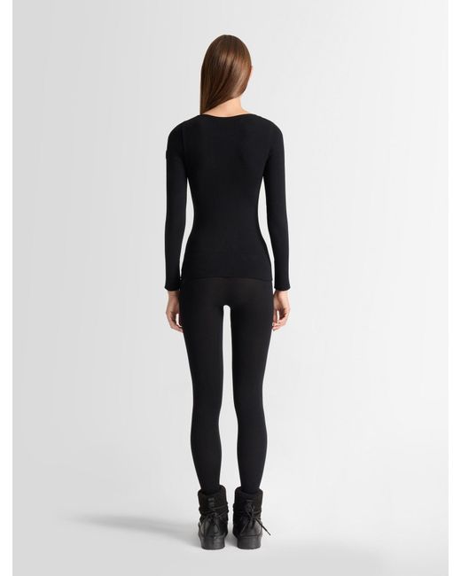 Fusalp Black Troop Col Rond Thermal Layer