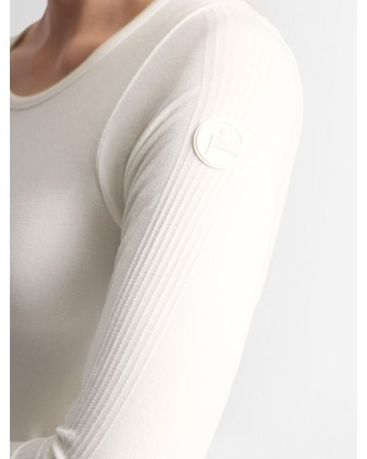 Fusalp White Troop Col Rond Thermal Layer