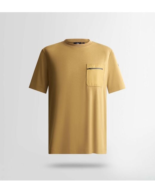 Fusalp Yellow Rivio Tee Shirt for men