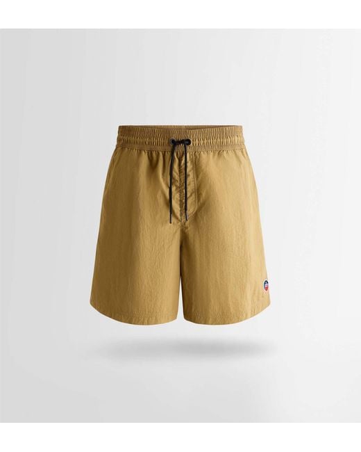 Fusalp White Halfi Swim Short for men