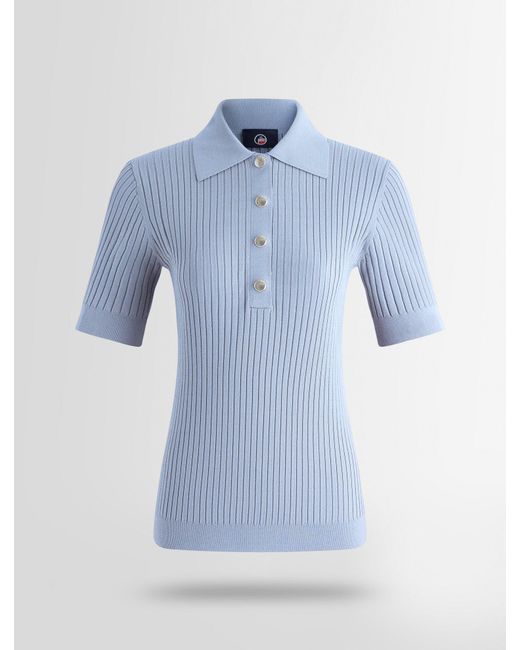 Fusalp White Vera Short-Sleeved Polo Shirt