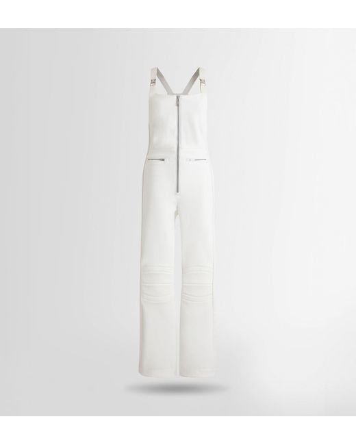 Fusalp White Getta Ski Overalls