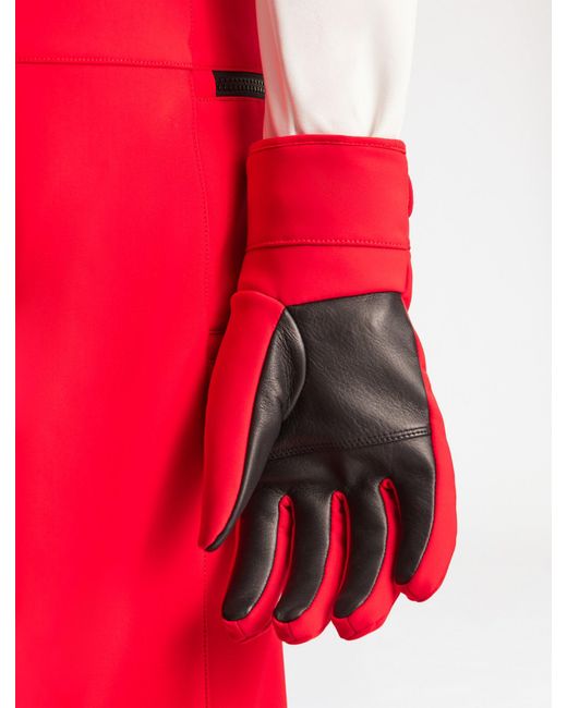 Fusalp Red Glacier M Ski Gloves for men
