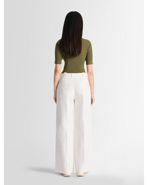 Fusalp White Noaletta Denim Pants