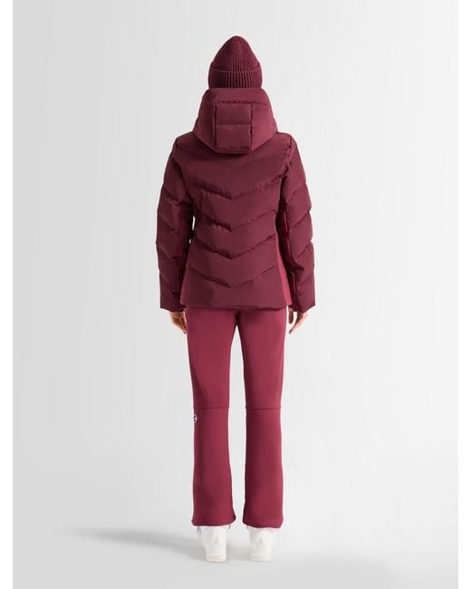 Fusalp Red Delphine Ski Jacket