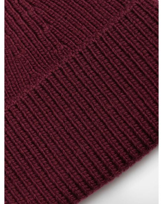 Fusalp Red Knit Beanie
