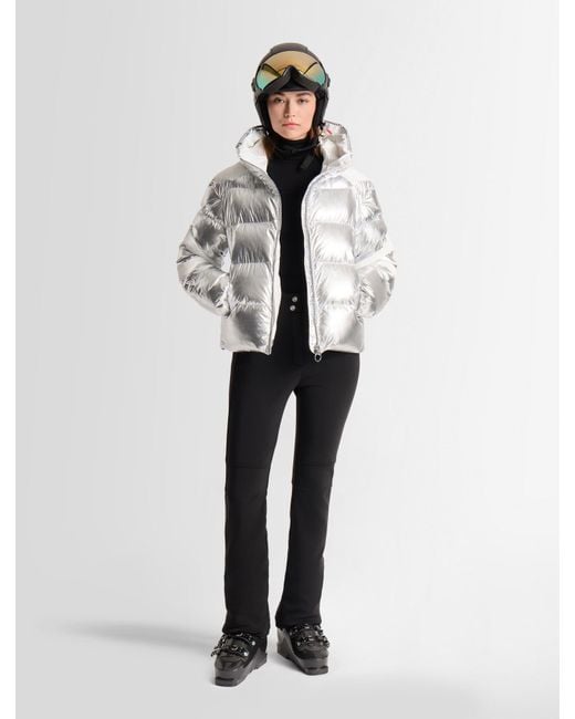 Fusalp White Charloy Metal Down Jacket