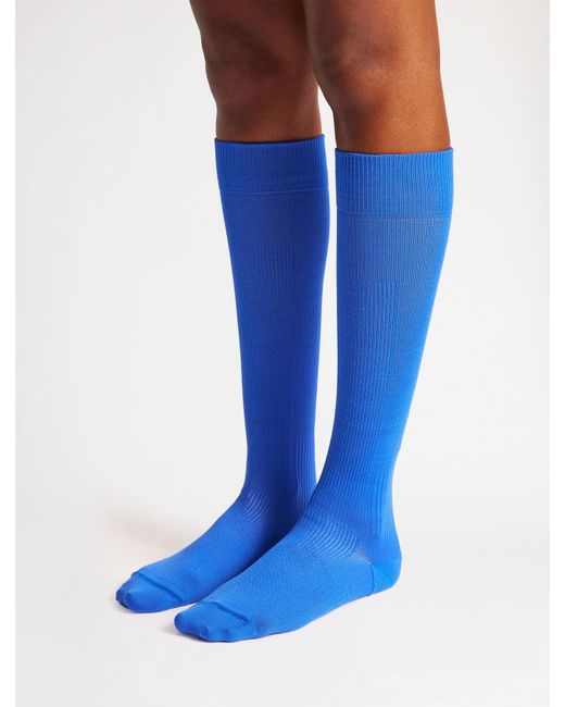 Fusalp Blue Sock Pop Ski Socks