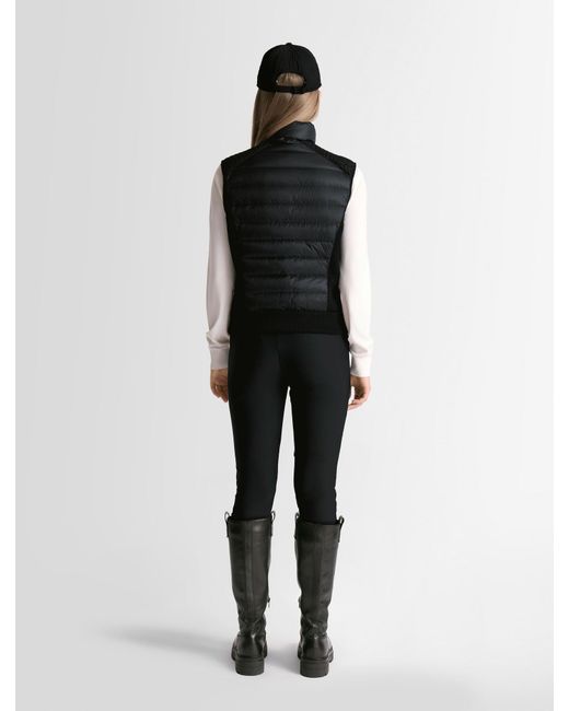 Fusalp Black Miraca Sleeveless Down Jackets