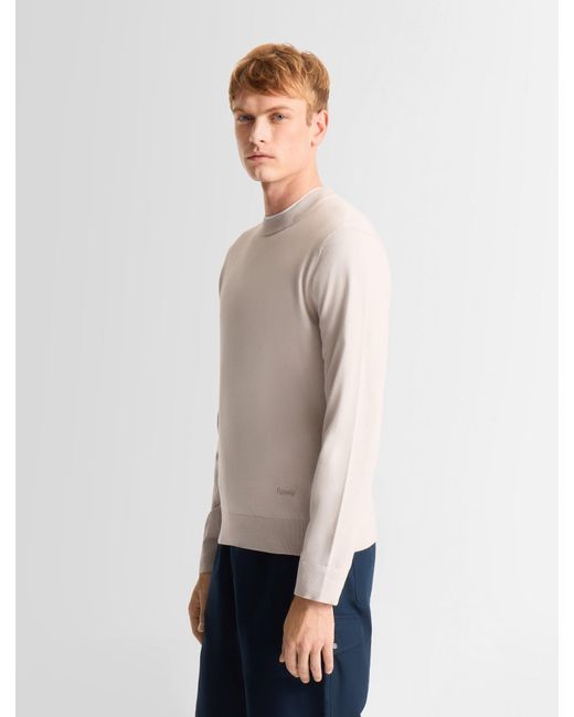 Fusalp White Ashtton Sweater for men