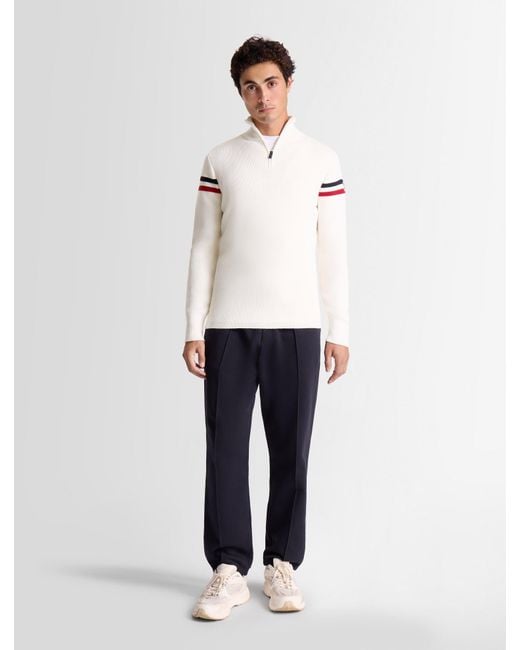 Fusalp White Wengen Sweater for men