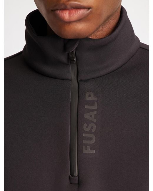 Fusalp Black Timothy Thermal Layer for men